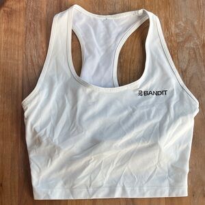 Bandit Running White Running Top Women’s Medium